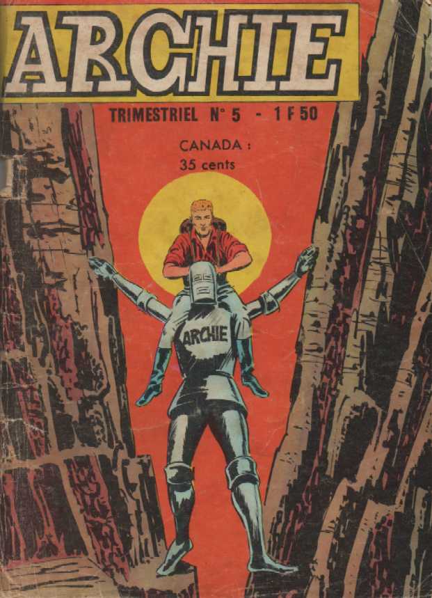Scan de la Couverture Archie le Robot n 5